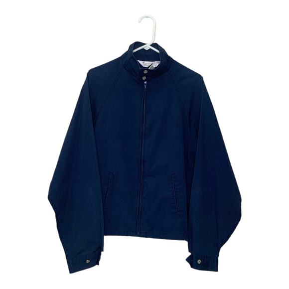 Arnold Palmer vintage men blue zipper light jacket size Large - Picture 6 of 8